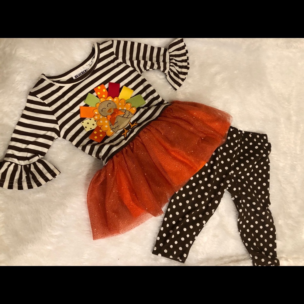 Turkey Day Gear (6 - 9 Months, Girl)